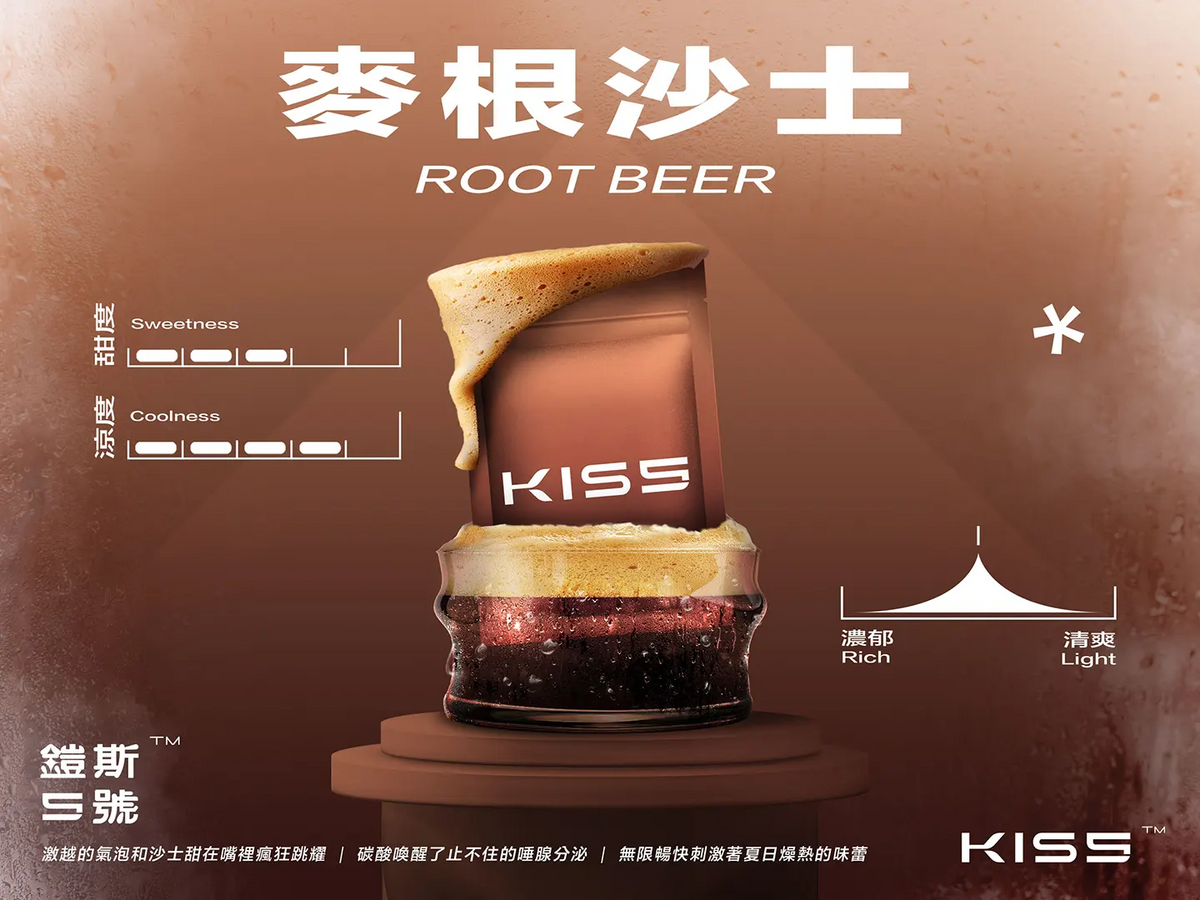 Kiss5鎧斯5號煙彈 單顆包裝 通用RELX/SP2S