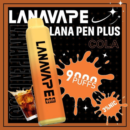 LANA9000口 一次性拋棄式 持久續航 & 快速充電