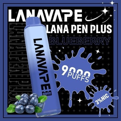 LANA9000口 一次性拋棄式 持久續航 & 快速充電